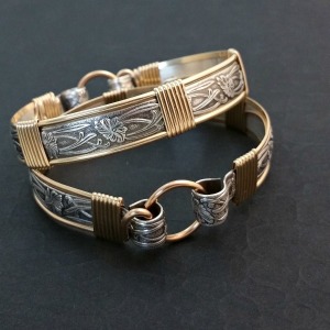 SOFT AND SWEET CUFFS - GOLD WRAPS & CHAIN 04